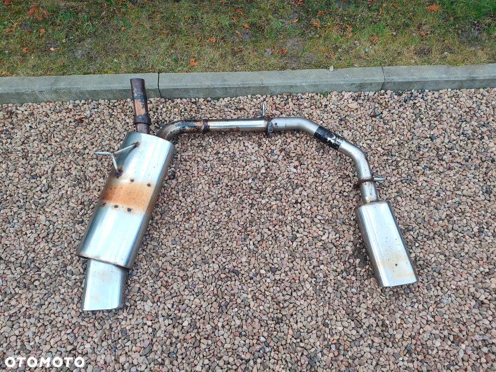 CITROEN C4 TŁUMIK KOŃCOWY PODWÓJNY