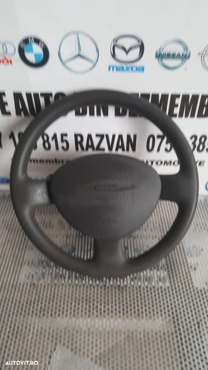 Volan Cu Airbag Fiat Punto 2 Livram Oriunde In Tara - 2