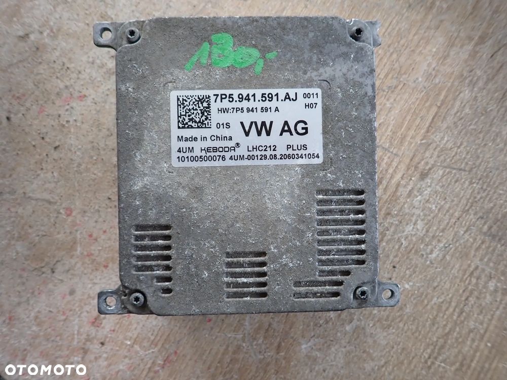 VOLKSWAGEN AUDI PRZETWORNICA MODUŁ LED 7P5941591AJ - 1