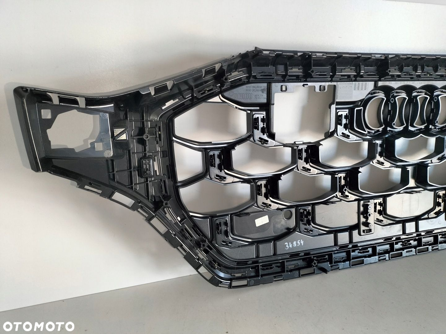 Atrapa kratka grill AUDI Q8 SQ8 S-LINE LIFT 23- BLACK - 6