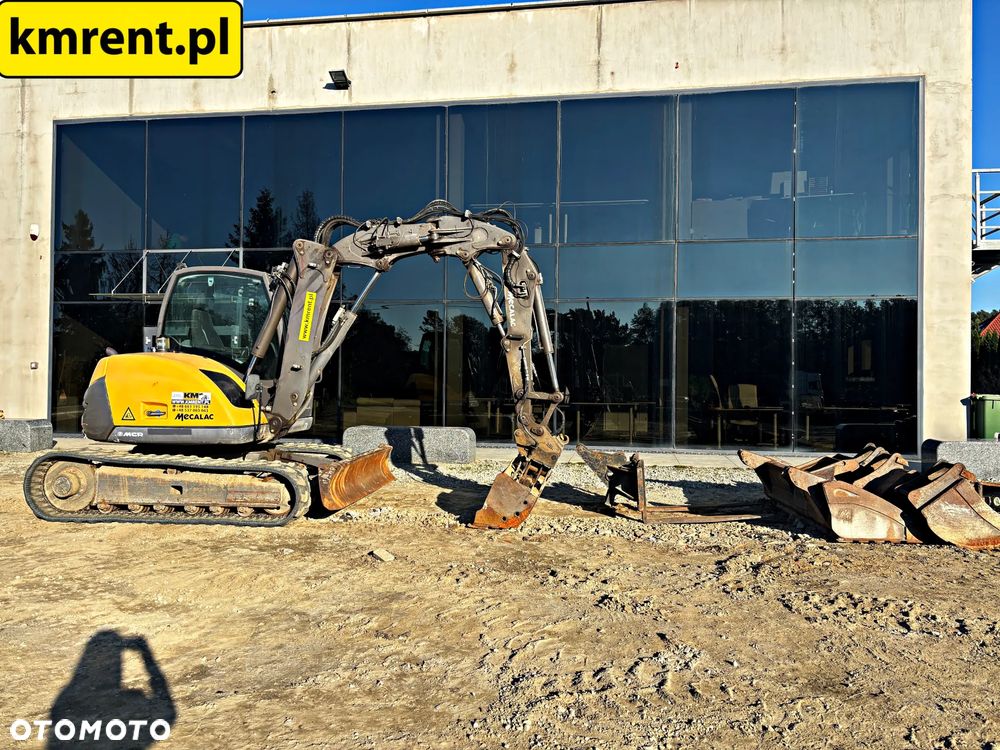 Mecalac 8 MCR MINI-KOPARKA 2016R. | 6 MCR JCB 8055 8080 KUBOTA KX KOMATSU PC88 - 2