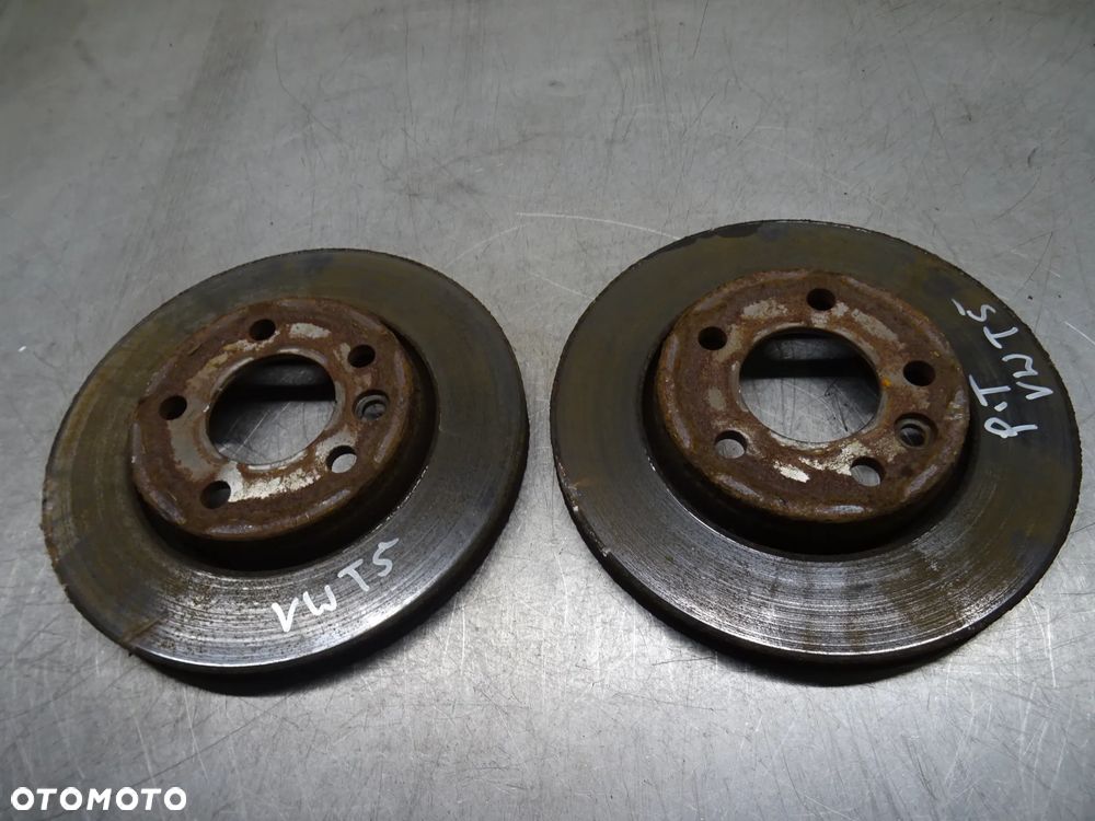 VW TRANSPORTER T5 1.9 TDI TARCZE HAMULCOWE TYŁ - 4