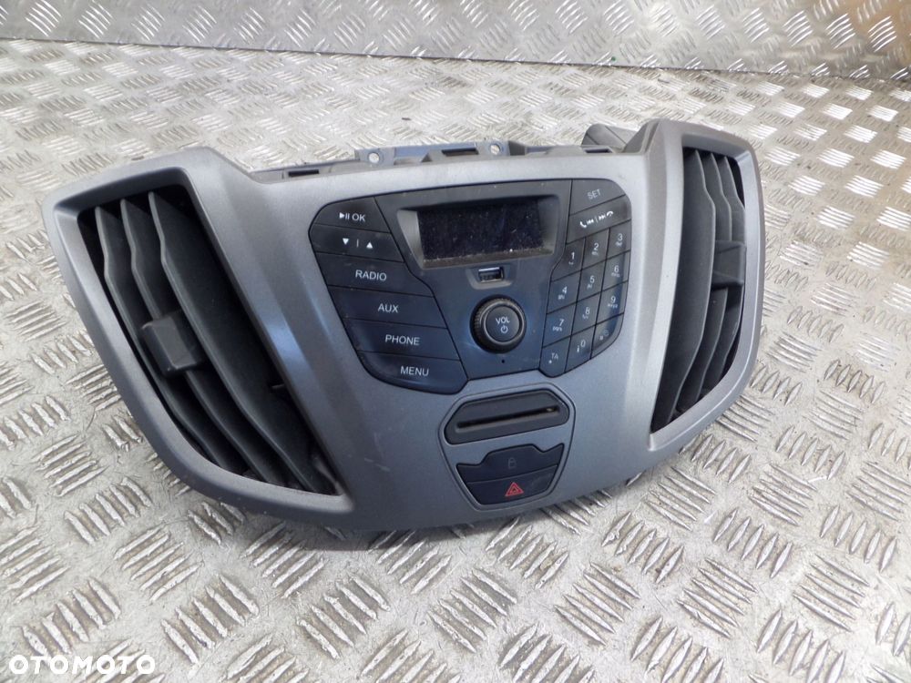 ford transit mk8 radio ramka radia z kratkami bk31-v047a04af - 1