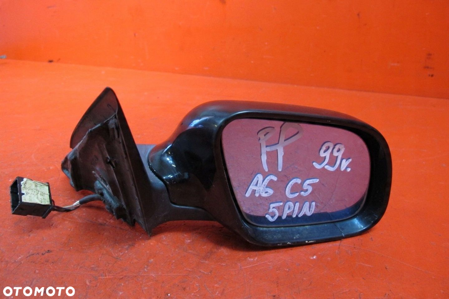 AUDI A6 C5 4B 4B2 4B5 LUSTERKO ELEKTRYCZNE PRAWE 5 PIN LY9B EUROPA - 4