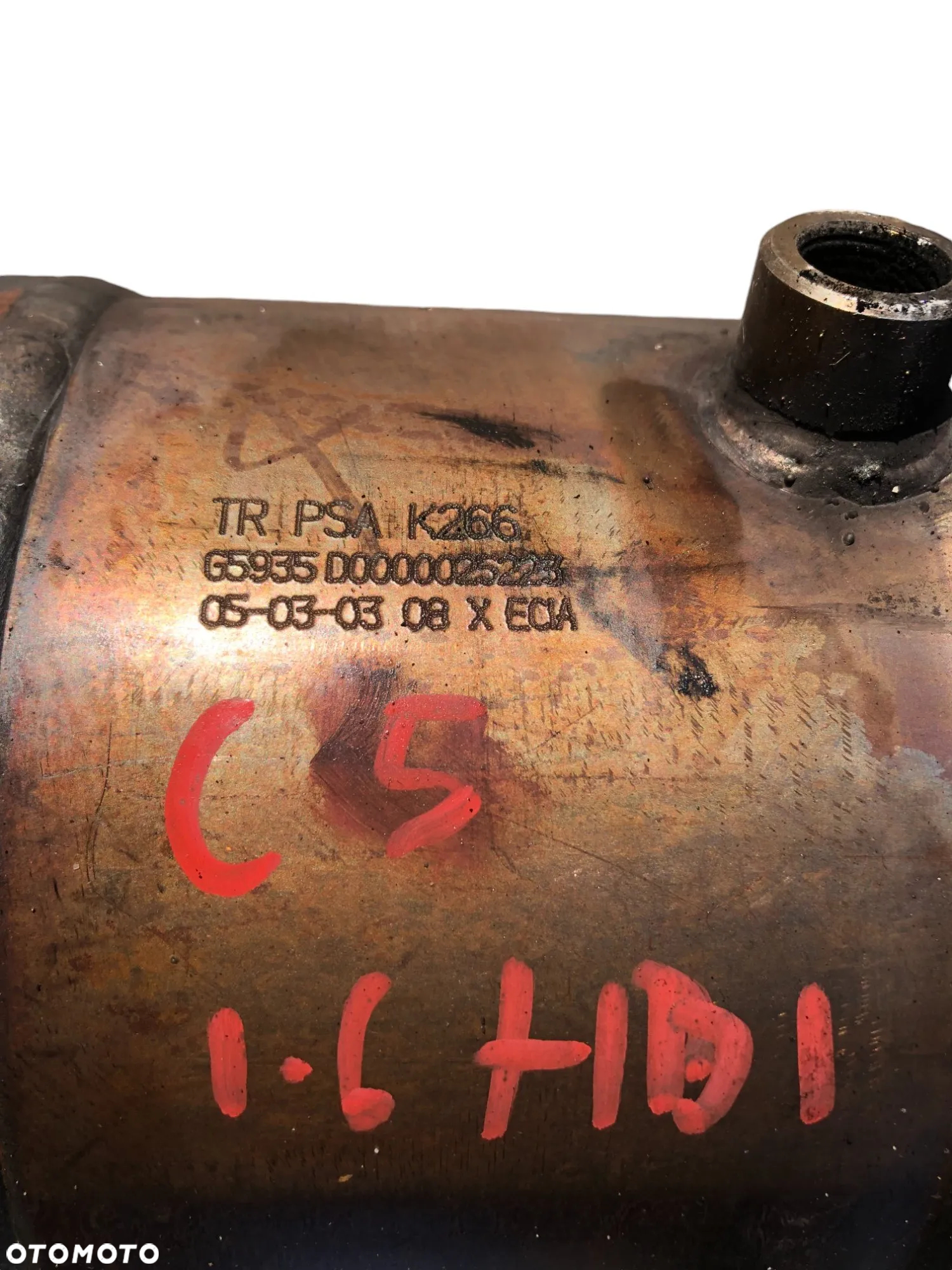 Filtr Cząstek DPF Katalizator Citroen C5 1.6 HDI TR PSA K266 (2001 – 2008) - Gwarancja Wysyłka Montaż - 3