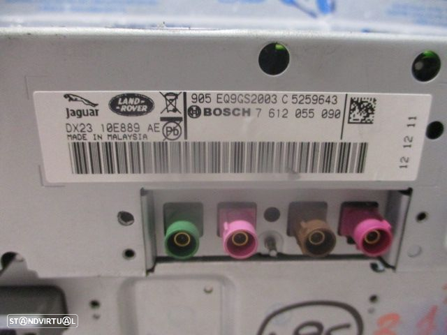 Radios 7612055090 JAGUAR XF 2013 2.2D AUT 200CV 4P CINZA BOSCH - 3