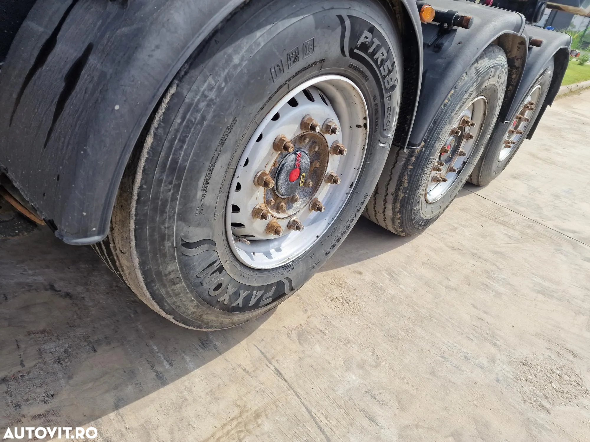 Meiller 28mc, axa liftabila, scena vizitare, 6,3t, picioare sprijin 21900 Eur+Tva,  anvelope 60% ok, frane disc, bara protectie spate, prelata, otel Hardox, STARE FOARTE BUNA, posibilitate leasing 4 ani, 21.900 EUR+Tva - 12