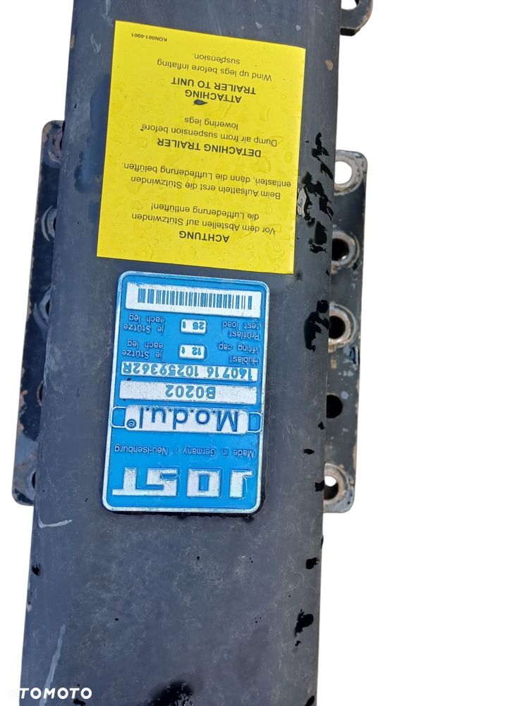 NOGI STOPY PODPORY JOST MODUL B0202 NACZEPY KPL - 6