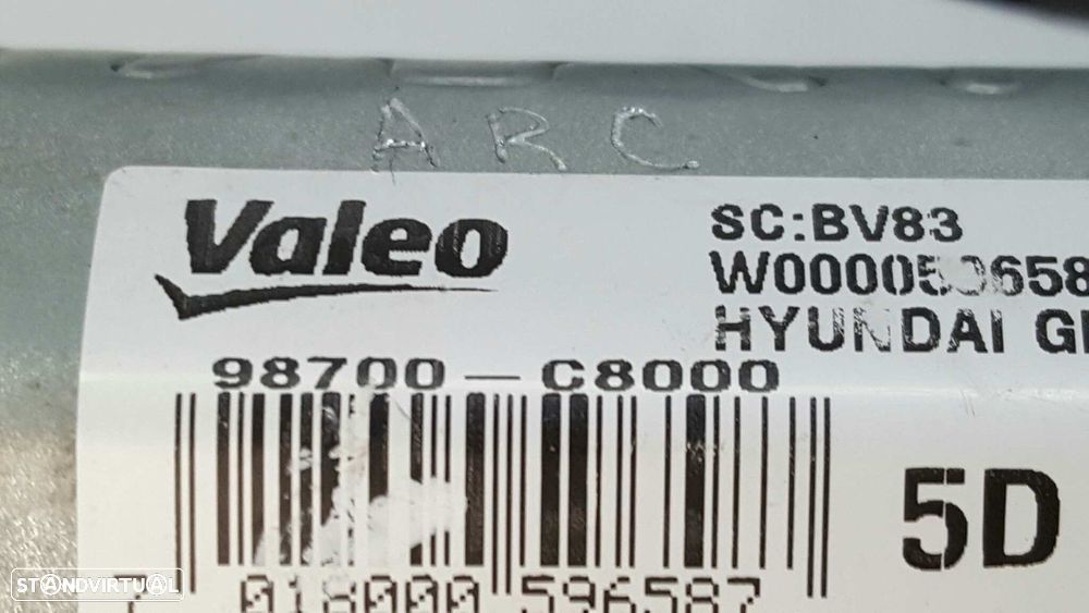 MOTOR LIMPA-VIDROS TRASEIRO HYUNDAI I20 ACTIVE CLASSIC BLUE - 4