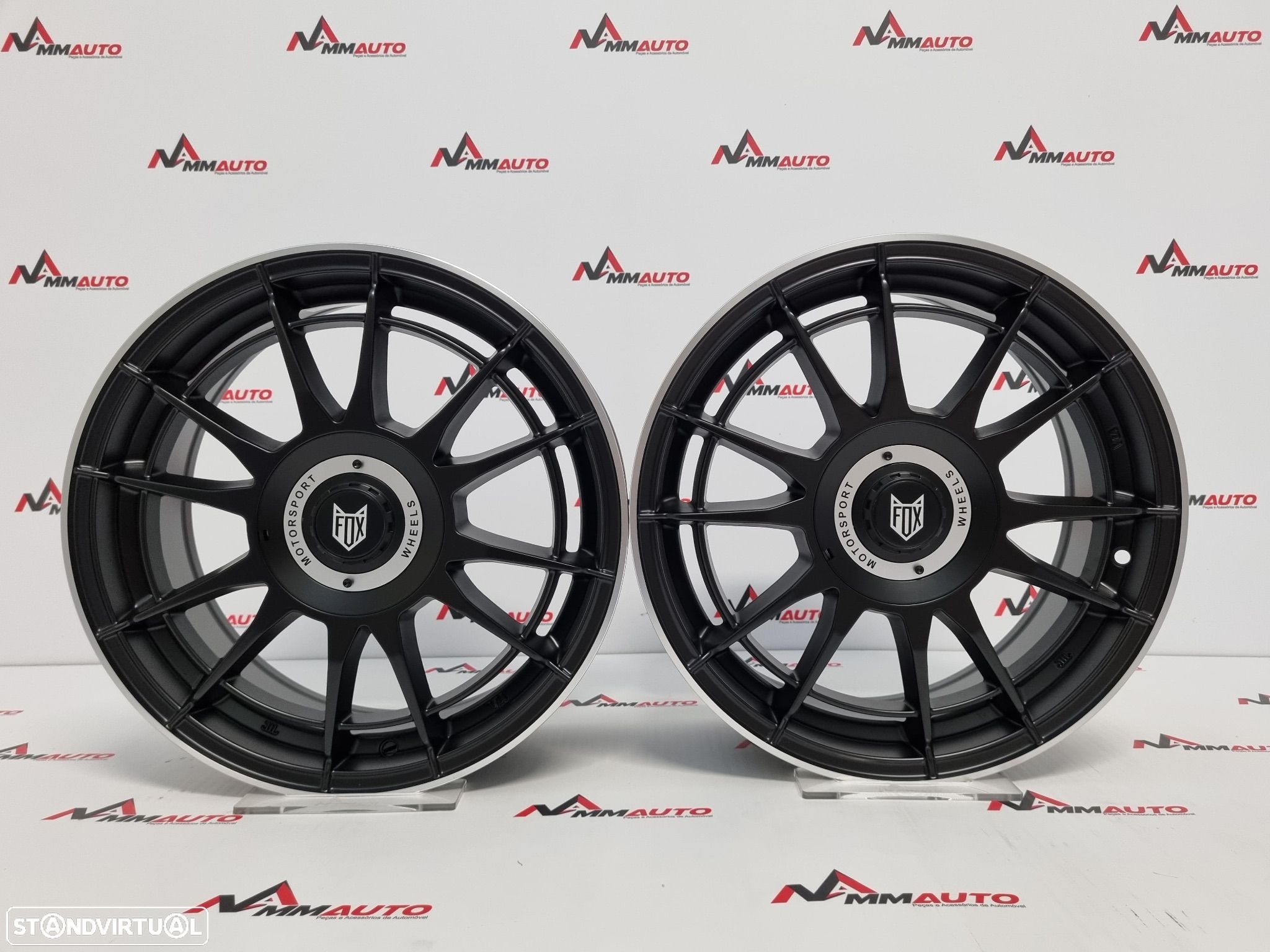 Jantes FOX VR4 Satin Black 16 (4x100) (4x108) - 1