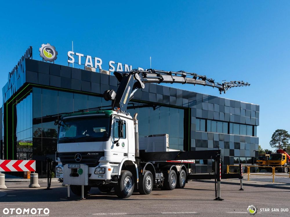 Mercedes-Benz ACTROS 4144 8x4 PALFINGER PK 85002 HDS Żuraw Wciągarka Fly Jib - 4