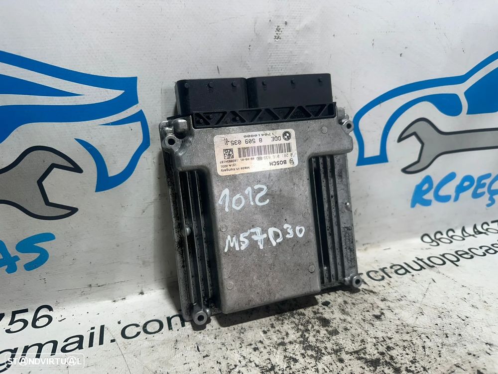 .Centralina Motor Original Bosch BMW 8509035 0281016639 M57D30 - 3