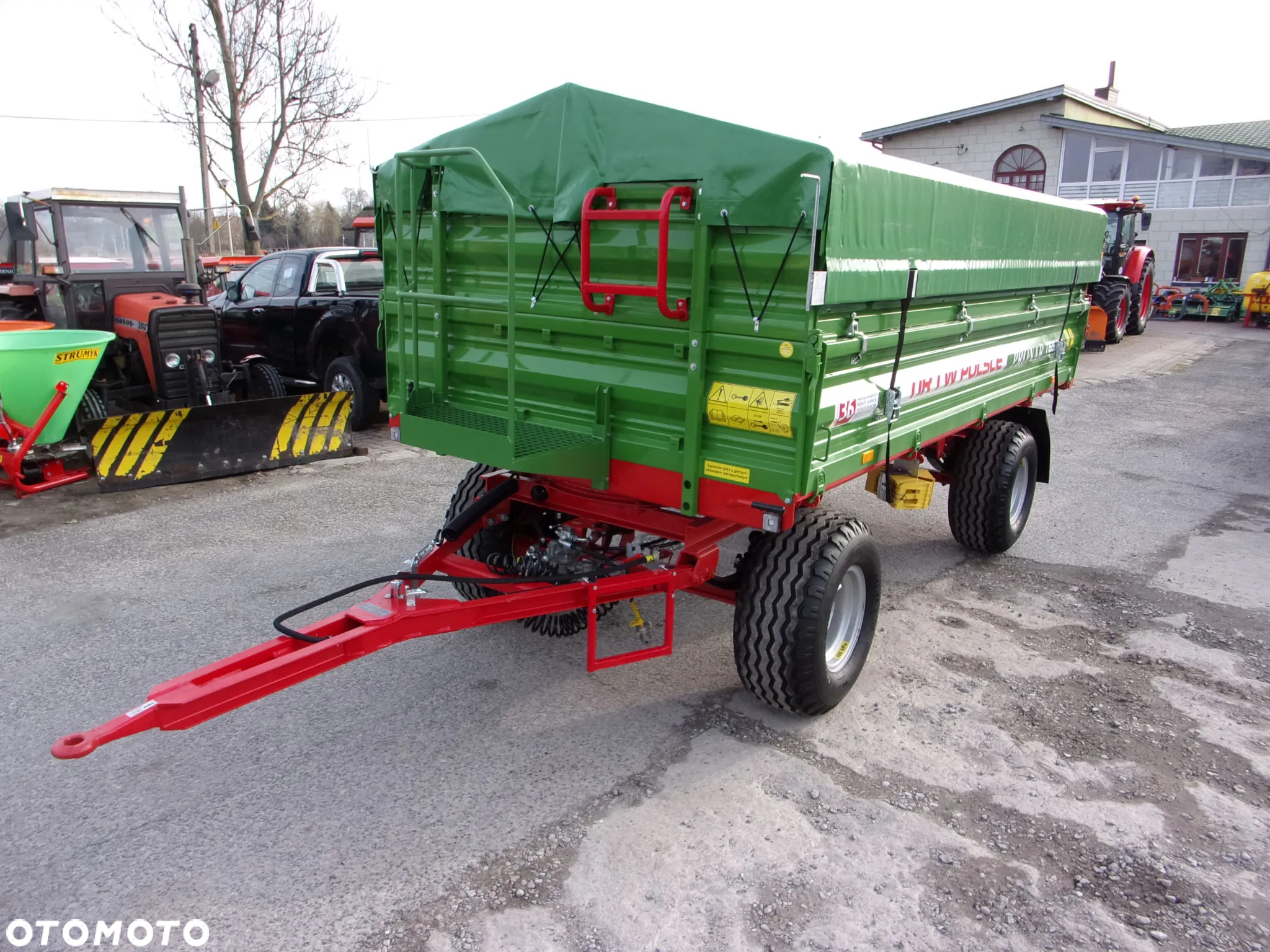 Pronar Przyczepa dwuosiowa 653/2   6-ton wywrotka trzystronna - 16
