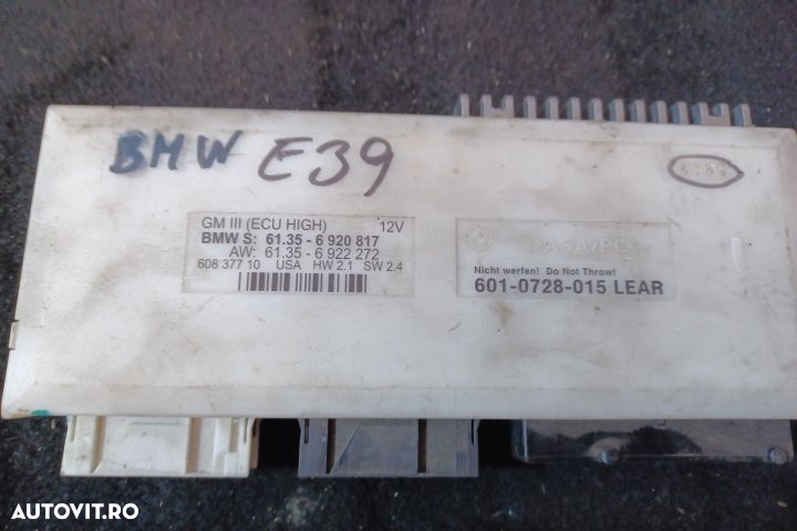 Calculator confort 6920817 6920817 BMW Seria 5 E39 [1995 - 2000] Tour - 3