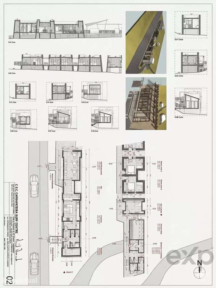 Projeto Aprovado de Surf-Hospitality + Residência Privada | a 3 km da - Grande imagem: 5/9