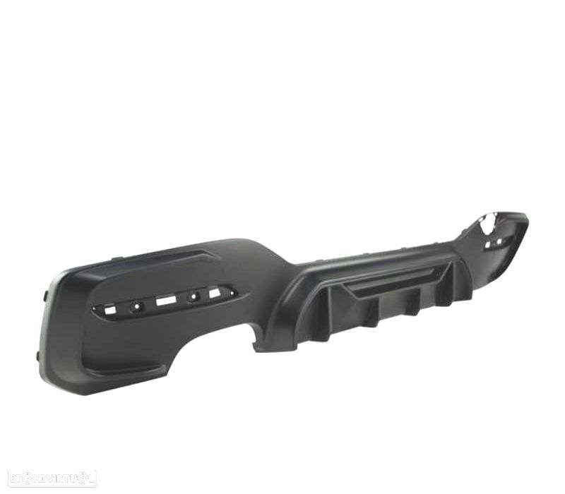 DIFUSOR TRASEIRO BMW F20 LCI 15-19 LOOK COMPETITION PRETO MATE - 3