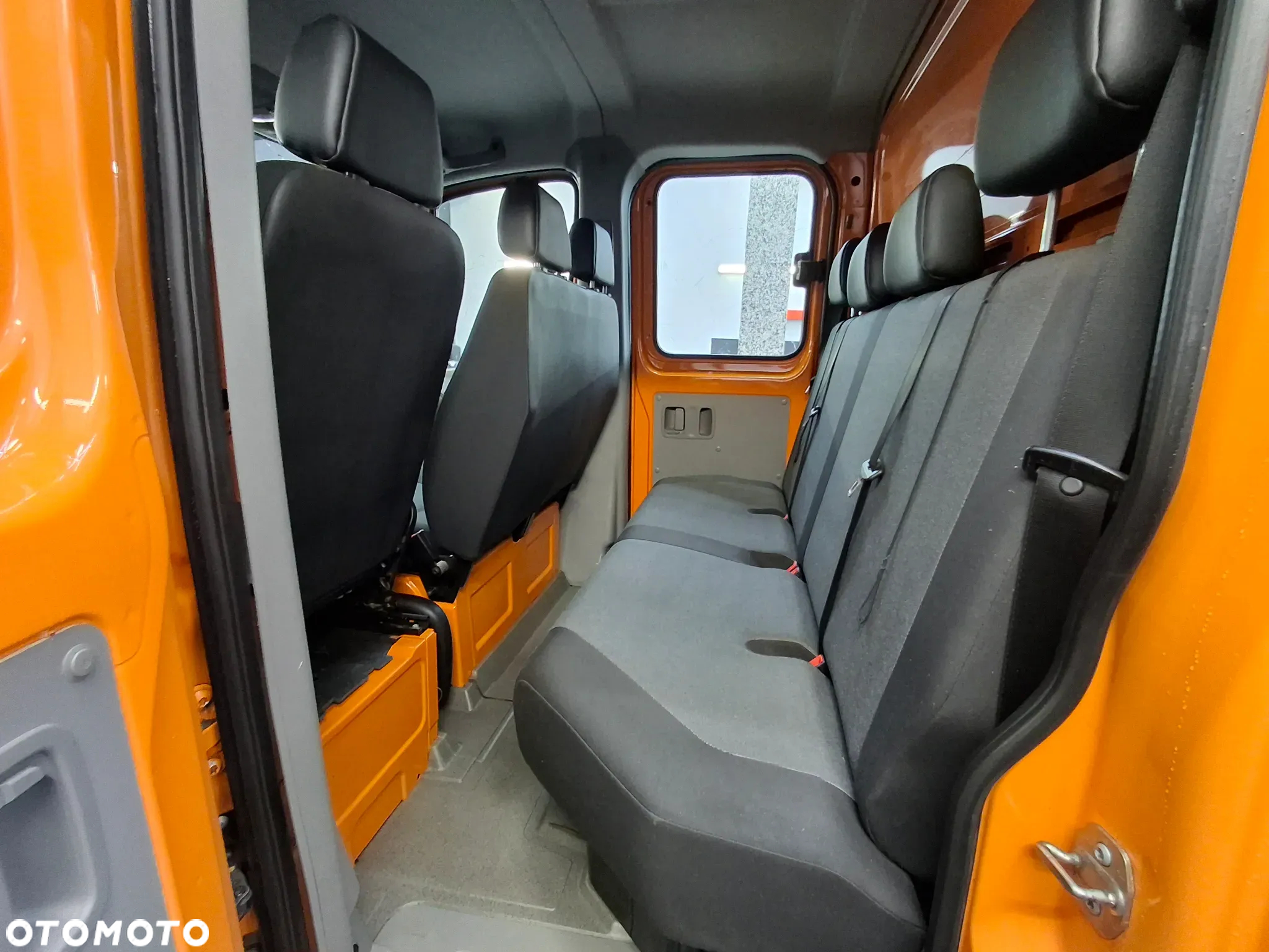 Volkswagen Crafter Lift 2016r Doka Brygadówka Dubel Kabina 7 Osób Plandeka Hak Webasto Klimatyzacja - 18