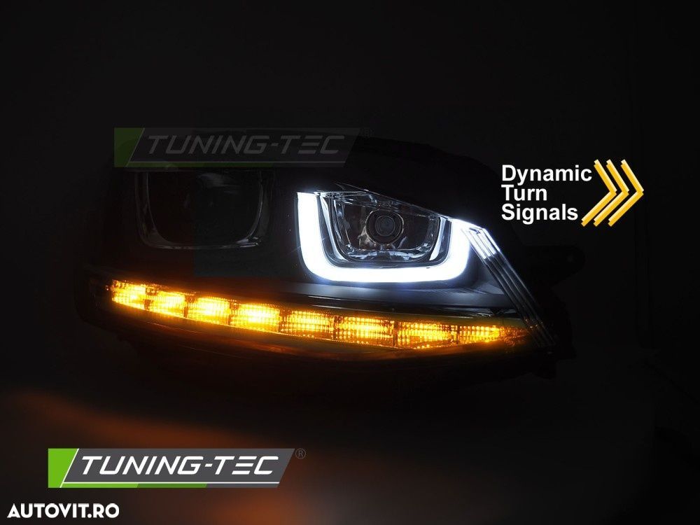 Faruri LED SEQ DRL / Volkswagen Golf VII - 3
