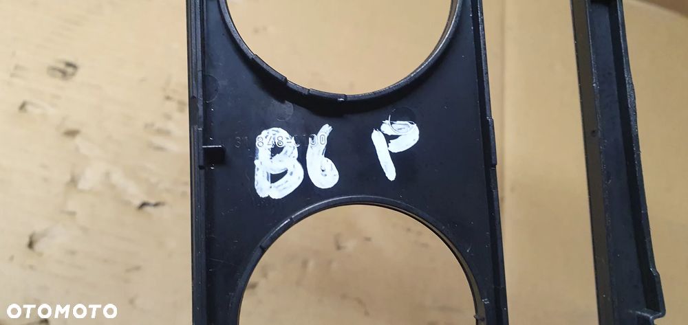 Ramka panelu nawiewu konsoli dekor VW Passat B6 3C0863100E - 7