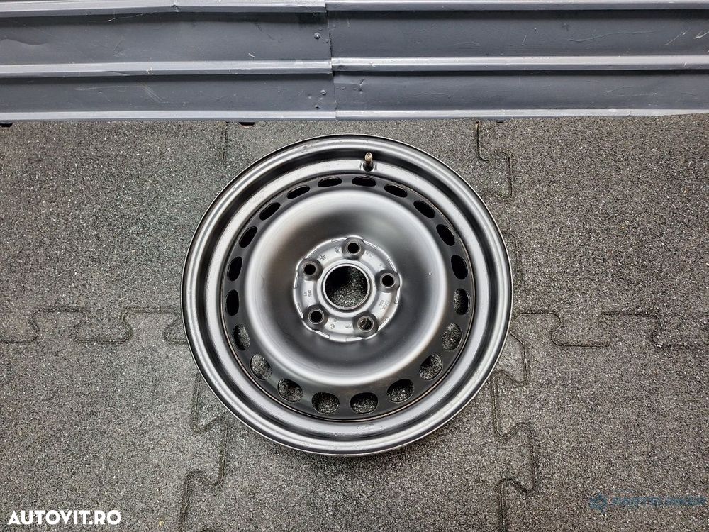 Janta tabla R15 VOLKSWAGEN PASSAT 3B3 2000 - 2005 TDI AVB 6Jx15H2 , ET37 3B0601027D - 1