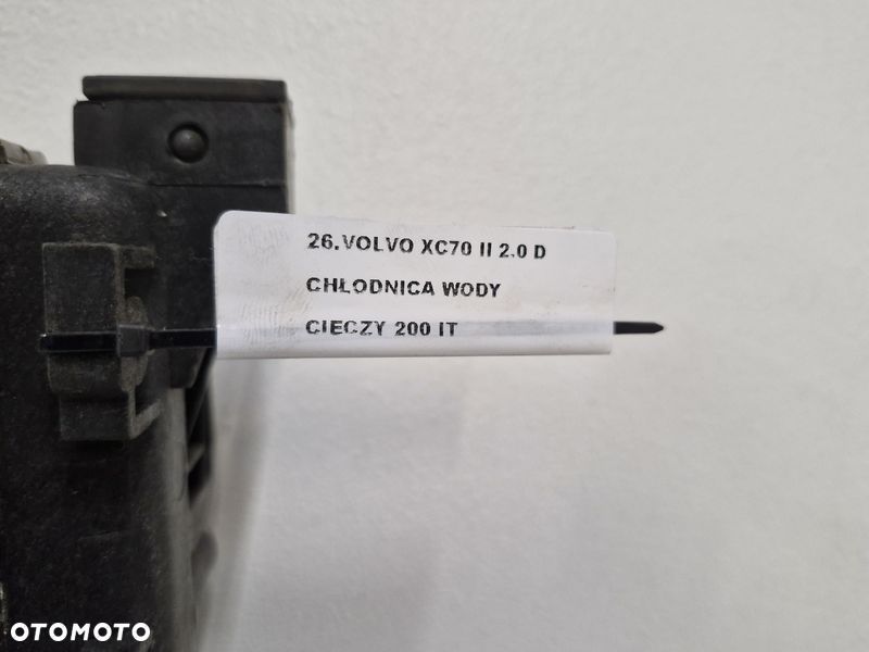 VOLVO XC70 2 II 2.0 D CHŁODNICA WODY CIECZY - 7