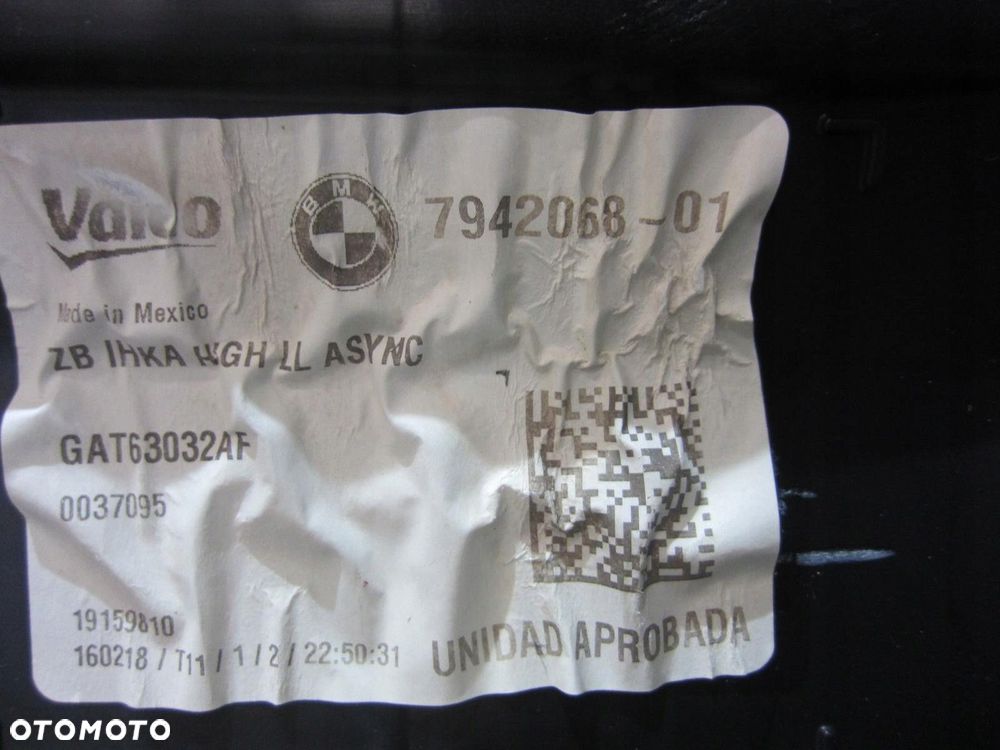BMW X3 G01 G20 G01 F98 NAGRZEWNICA DMUCHAWA 9382874 7942068 64119382874 - 6