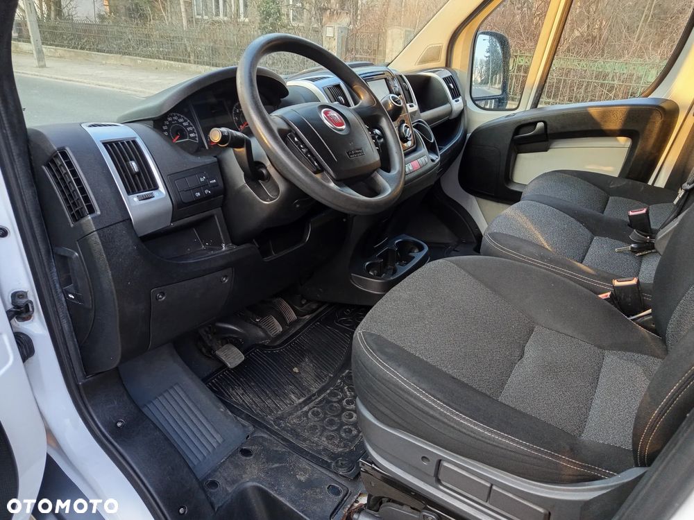 Fiat DUCATO MAXI 2,3 MultiJet ( 130 KM ) 2017r Salon Polska L3-H2 , Klimatyzacja, FA-VAT 23%,ZABUDOWA Zadbany - 10