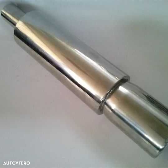 Toba sport inox cu SILLENCER sau fara SILLENCER sunet deosebit - 4