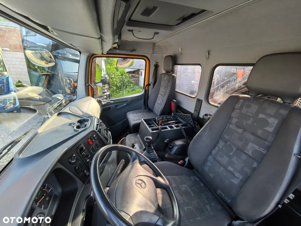 Mercedes-Benz * AXOR * 4x4 * Wywrotka 3-stronna * Hiab 099 * Czołownica do pługa * - 31