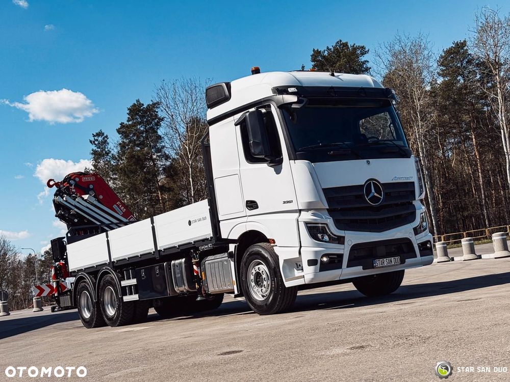 Mercedes-Benz ACTROS 3351 6x4 Fassi F485 Nowy ! Żuraw HDS Crane - 3