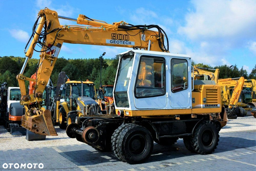 Liebherr A 900 ZW Litronic Koparka + Kolej - 2