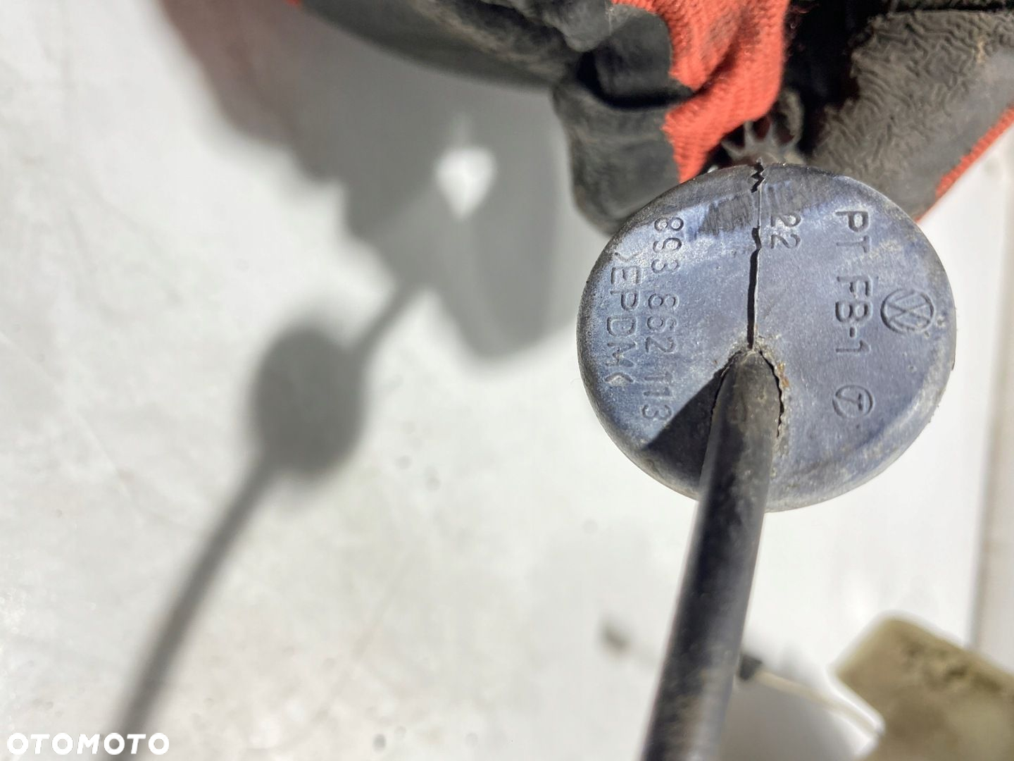 ZAMEK DRZWI PRAWY PRZÓD VW PASSAT B5 3B0837868 - 5