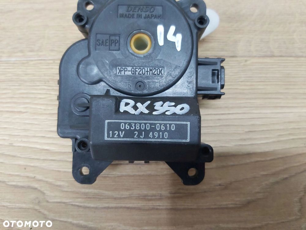 LEXUS RX II 330 350 400 silniczek nawiewu klap nagrzewnicy 063800-0610 - 1