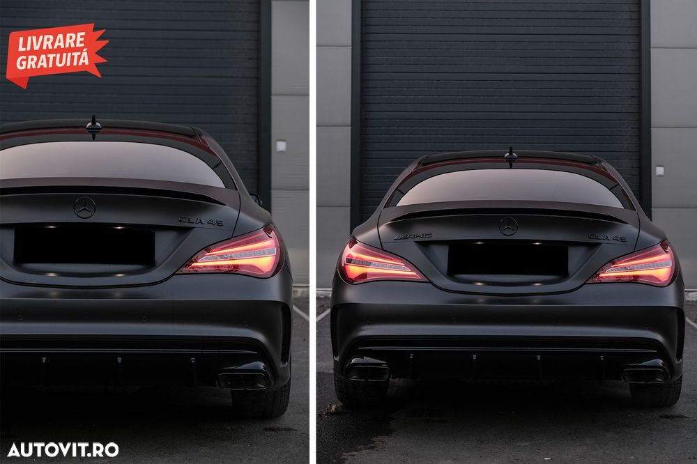 Ornamente pentru sistemul de evacuare Mercedes A-Class W176 (2012-2018) CLA W117 C- livrare gratuita - 15