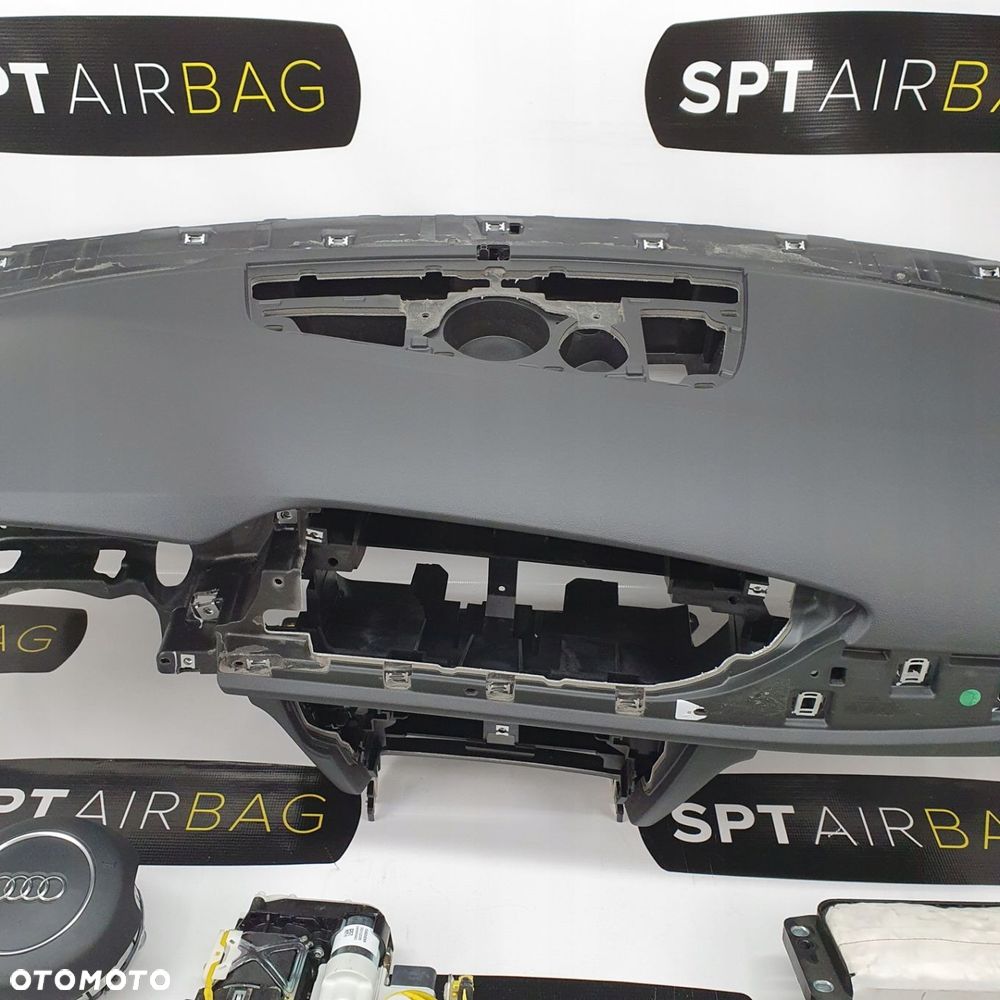 AUDI A6 C7 4G DESKA ROZDZIELCZA KONSOLA KOKPIT PODUSZKI AIRBAG AIR BAG KIT SET - 3