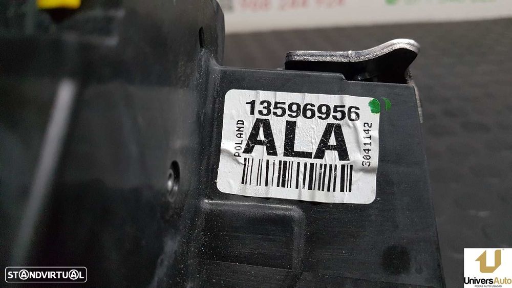 FECHADURA PORTA TRASEIRA DIREITA OPEL ASTRA K LIM. 5TÜRIG EXCELLENCE START/STOP - 5