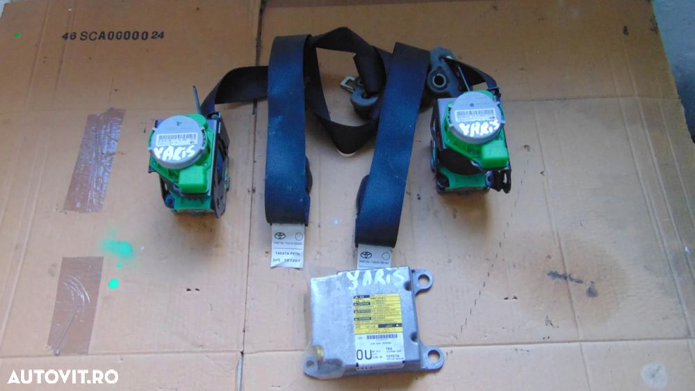 Centuri fata si modul airbaguri Toyota Yaris an 2007 - 1