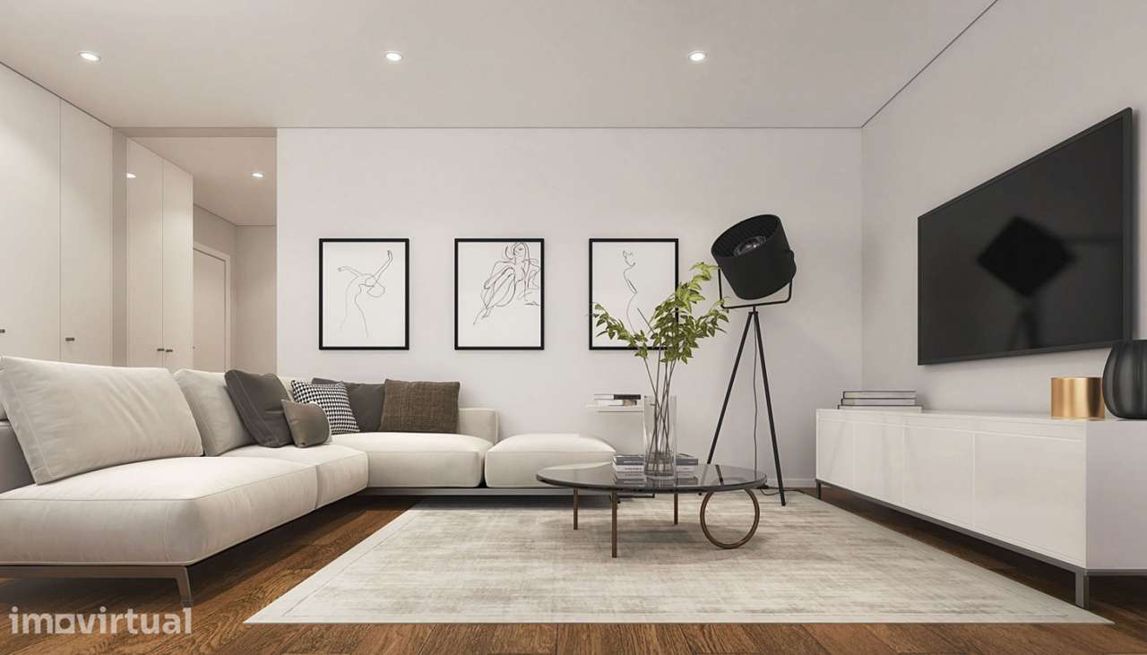 Apartamento T2 com varanda no Edifício Santiago em Leça da Palmeira - Grande imagem: 3/16