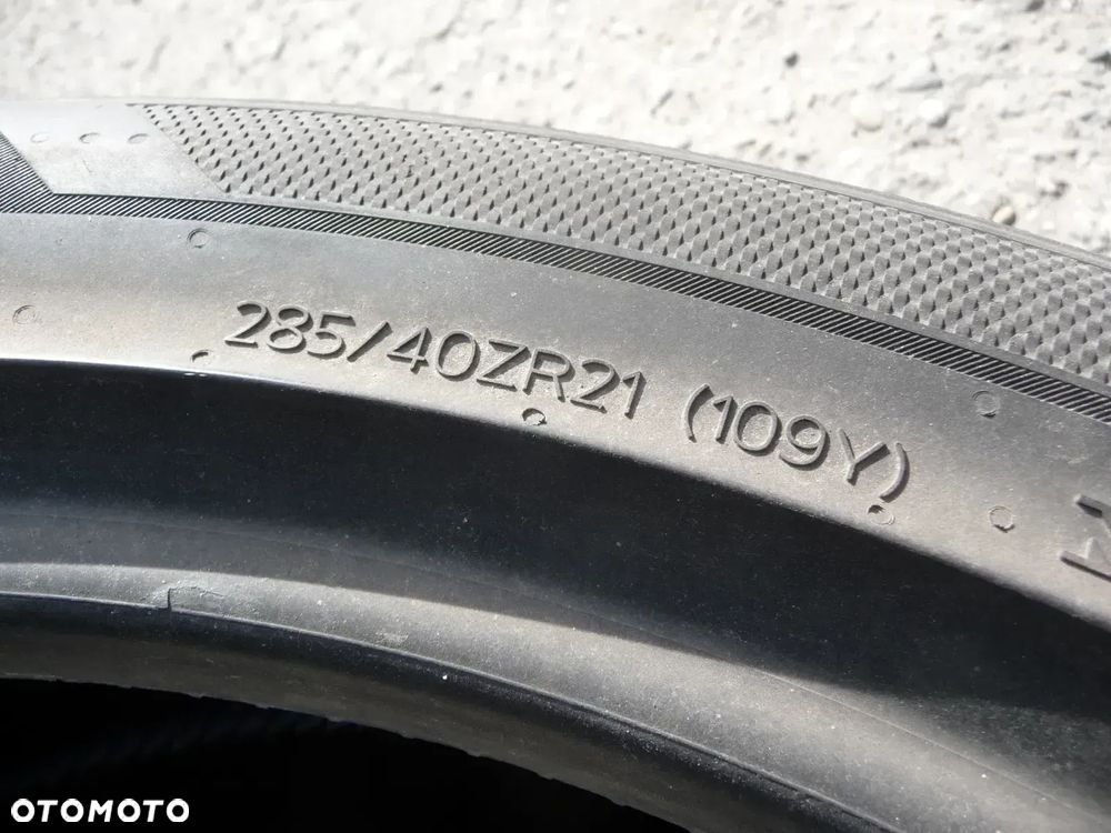 21” - HANKOOK - 285/40 r21 cali – LETNIE Opony VENTUS s1 EVO - stan: BDB - Gwarancja + Możliwy MONTAŻ  !! - 6