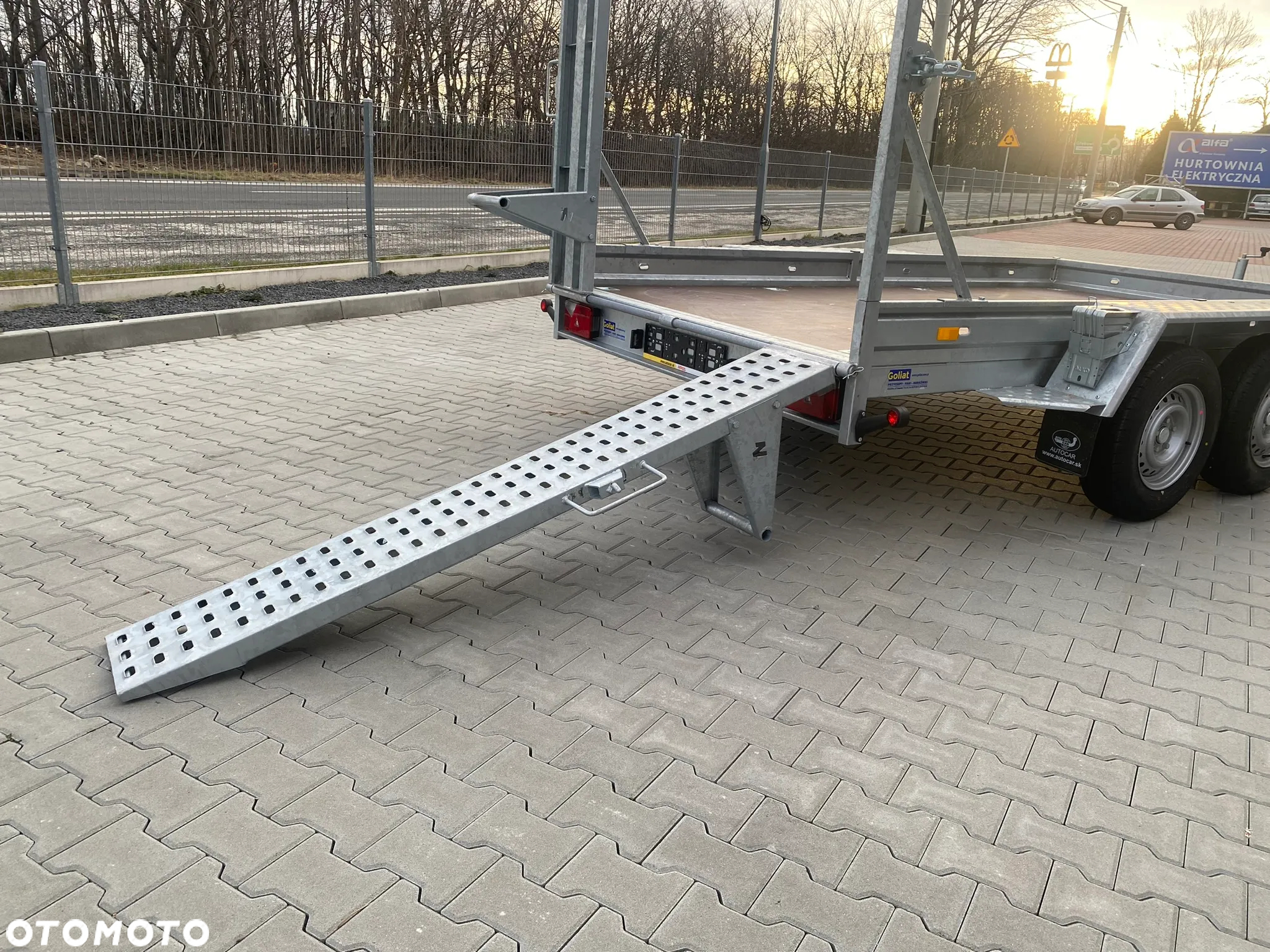 Niewiadów KOPARKA 3500kg pod minikoparki laweta przyczepa - 17
