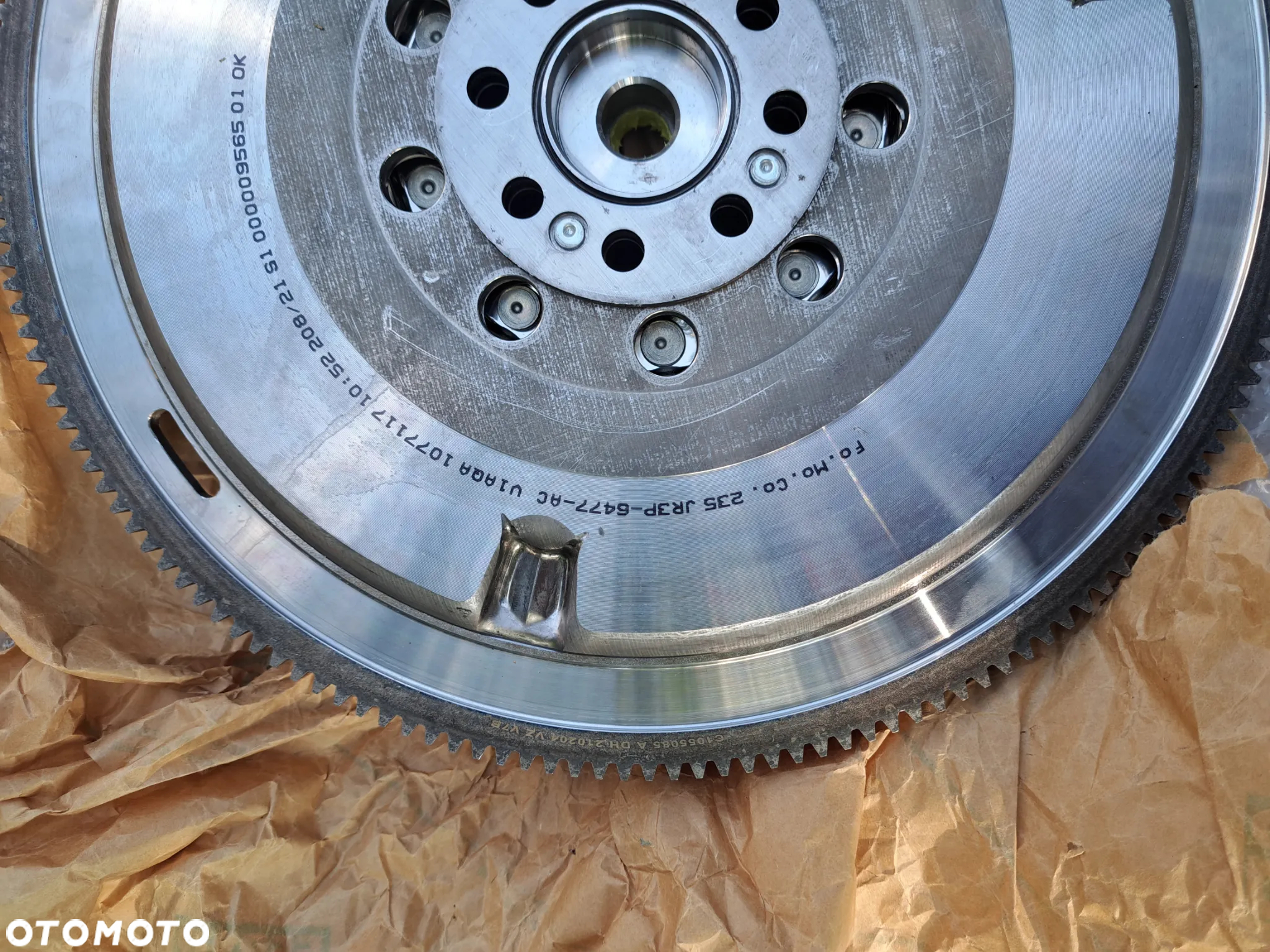 Koło Dwumasowe zamachowe Ford Mustang VI GT 5.0L V8 JR3P-6477-AC 2161256 2018-2021 Flywheel - 4