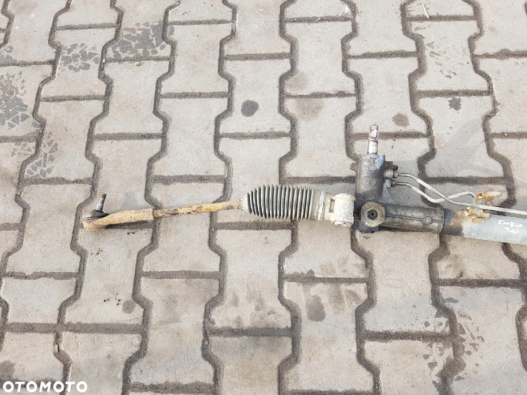 FIAT DOBLO II 2 10-14r MAGLOWNICA PRZEKŁADNIA KIEROWNICZA 00519387330 - 3
