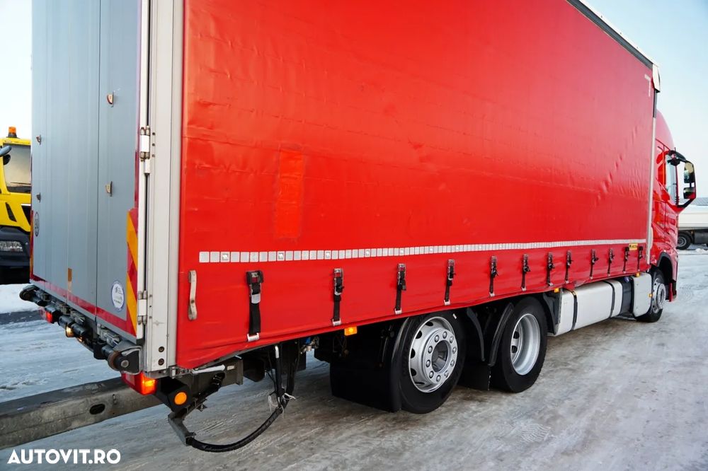 Volvo FH 460 / COMBINAT TANDEM / 120 M3 / TRANSPORT / I-SAVE / I-PARK COOL / PUNTE RIDICATĂ / PUNTE DIRECȚIE / CORTINĂ RANFORSATĂ - 16