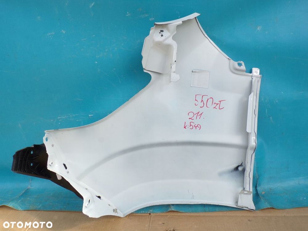 DUCATO BOXER JUMPER Lift 14- błotnik przedni PRAWY BIAŁY kolor 549 - 6