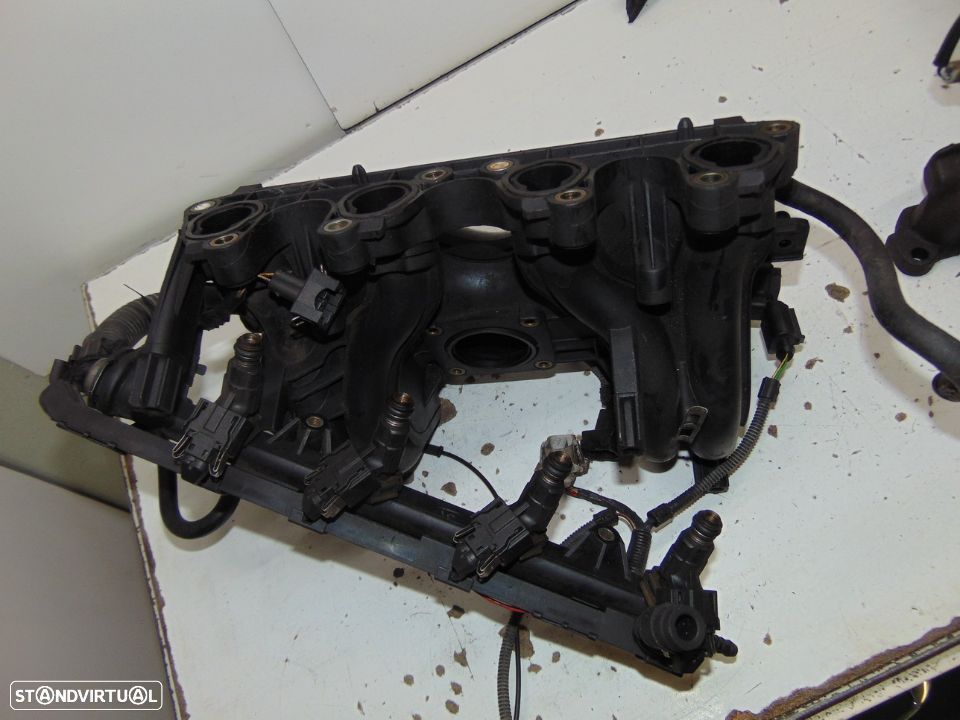 Vw polo 1.0 999 colector de admissão e de escape - 4