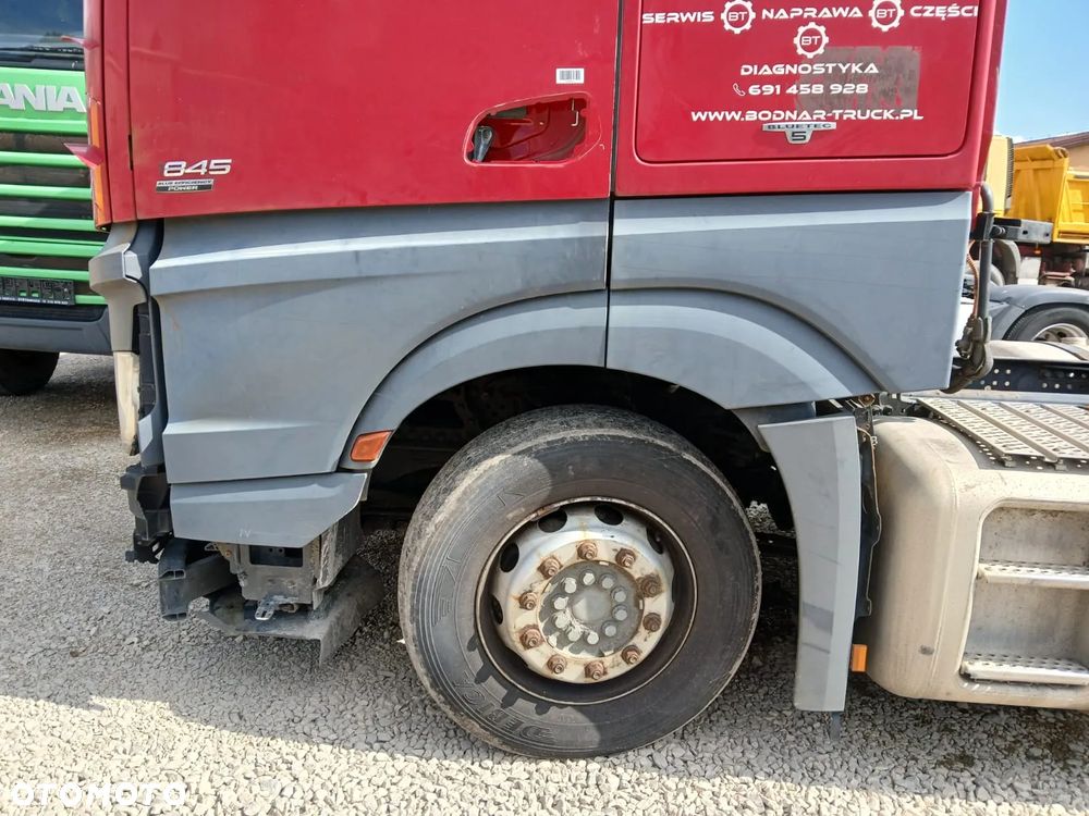 PRZEDŁUŻENIE KABINY PRAWA LEWA STRONA  MERCEDES ACTROS MP4 - 1