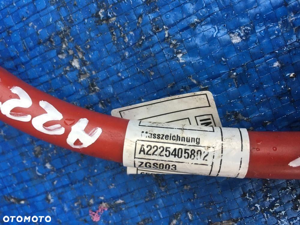 Mercedes W222 S Klasa Long Lift Przewód Kabel Plusowy Klema A2225405802 - 3