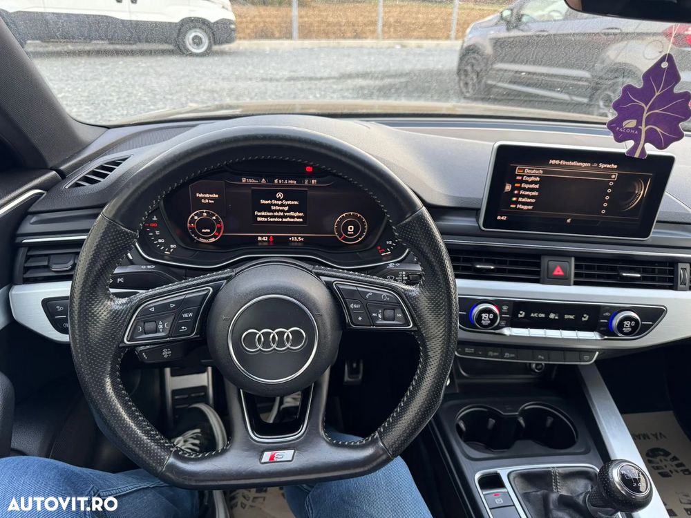 Audi A4 Avant 2.0 TDI DPF clean diesel S line Sportpaket - 11