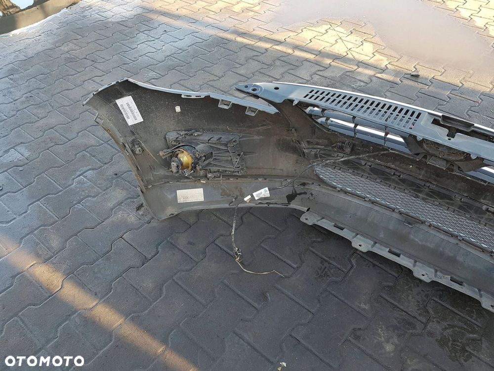 VW TIGUAN I 5N 06-10r ZDERZAK PRZÓD PRZEDNI PDC GRILL LD7R - 10