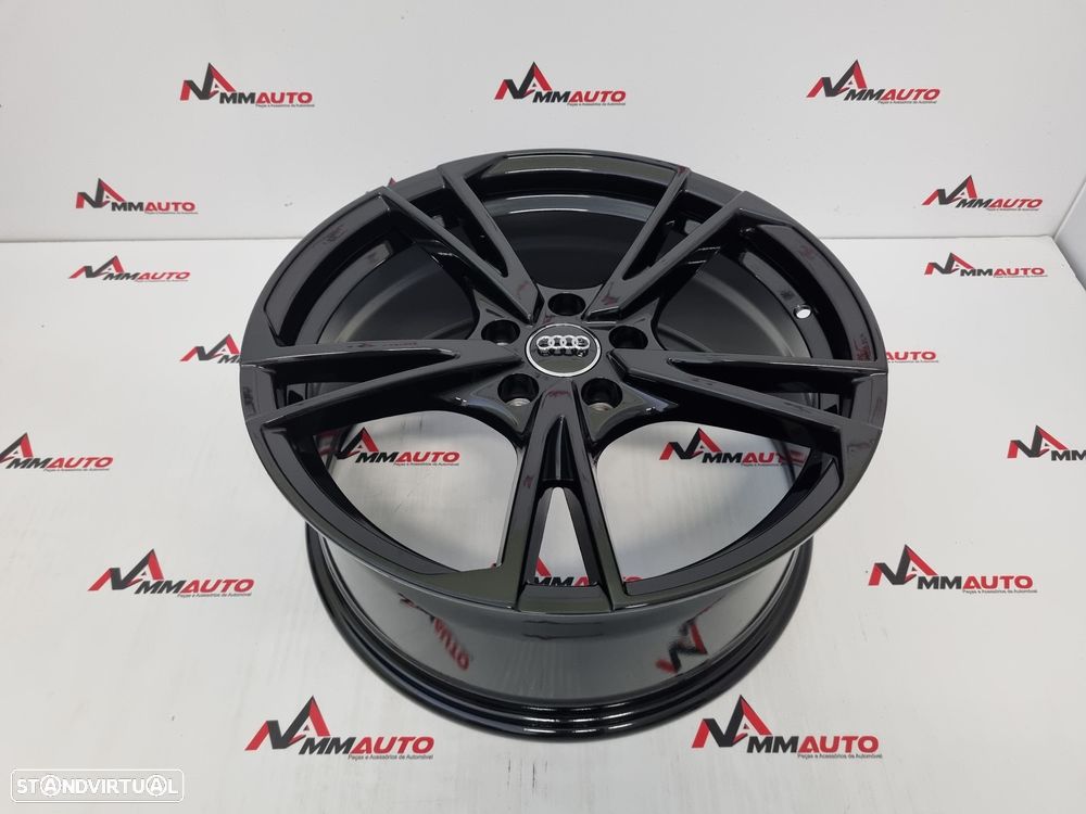 Jantes Audi A5 S5 Preto Brilho 18 - 5
